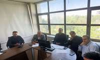 برگزاری کمیته بحران در بیمارستان آیت الله طالقانی