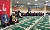 برگزاری مراسم معنوی زیارت عاشورا و جشن میلاد امام رضا (ع) در بیمارستان آیت‌الله طالقانی