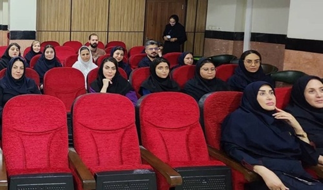 برگزاری جلسه آموزشی کنترل عفونت در مرکز پزشکی ، آموزشی و درمانی آیت الله طالقانی