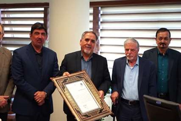 دیدار صمیمی رییس دانشگاه با دکتر محمدرضا زالی، استاد پیشکسوت دانشگاه